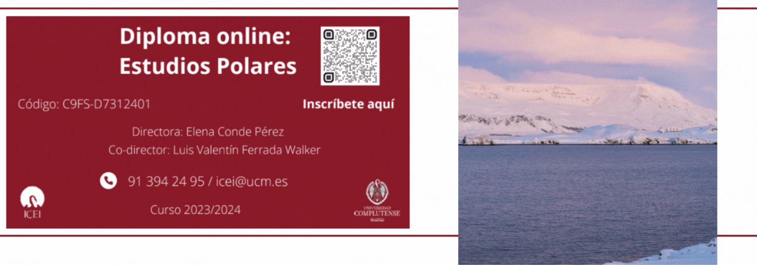 Más información Diploma en Estudios Polares  